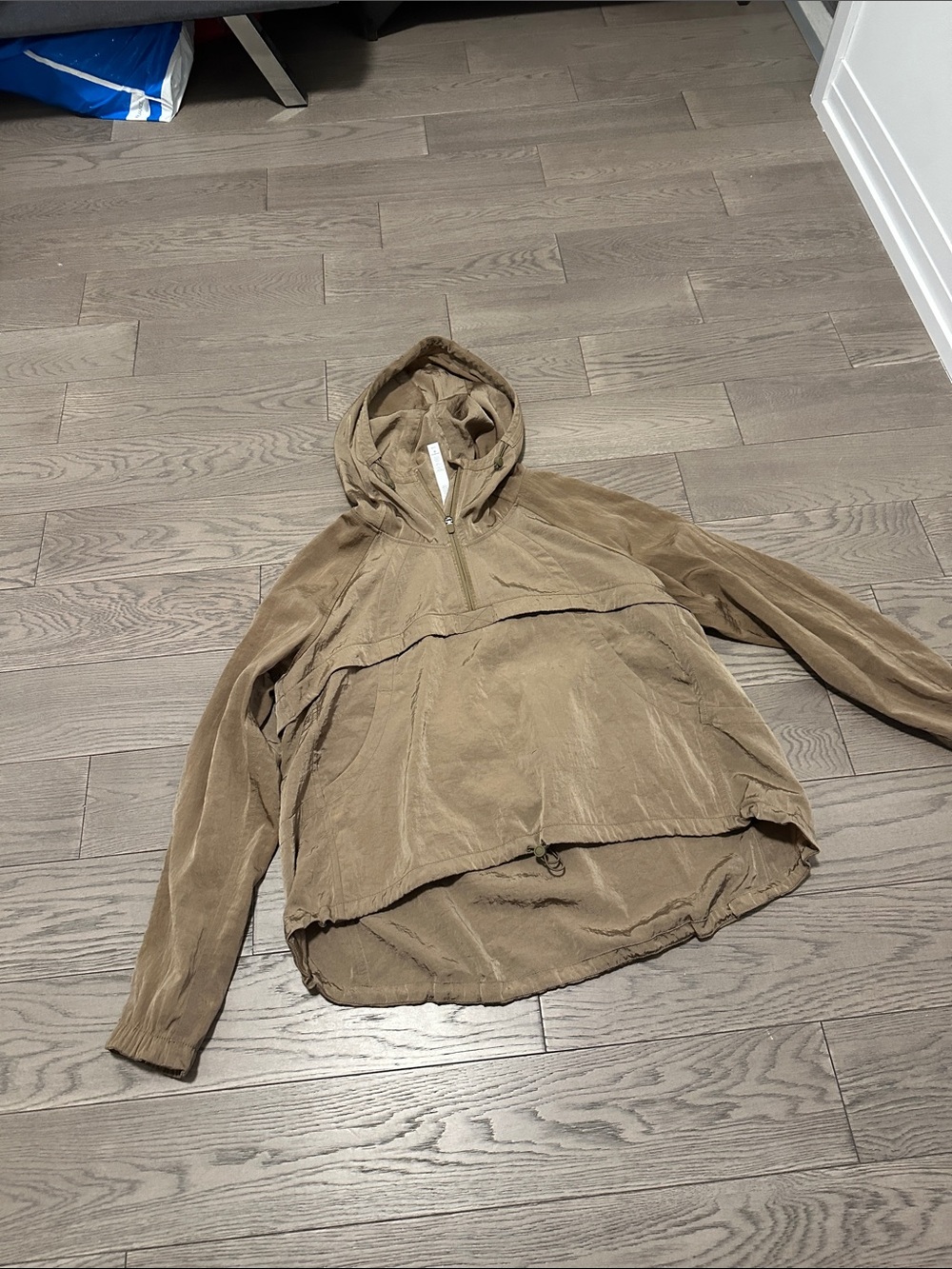 lululemon athletica Hooded Anorak Jacket - Taupe Brown
